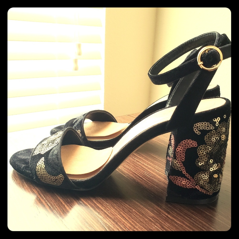 Aldo ankle strap heels